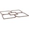 Ekena Millwork 39W x 39H x 38T Small Olivia Decorative Fretwork Wood Ceiling Panels, Walnut CELW39X39X0375OLVWA - alternate 7
